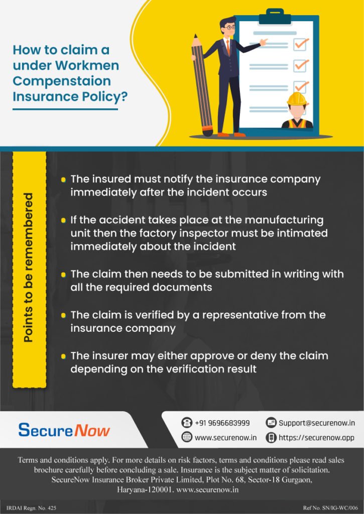 Claim Filing Process Under Workmen Compensation Insurance