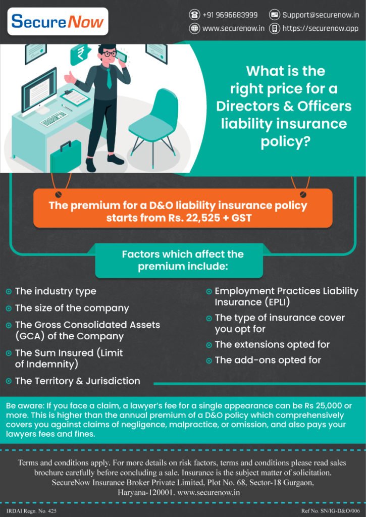 Right Price To Buy D&O Insurance